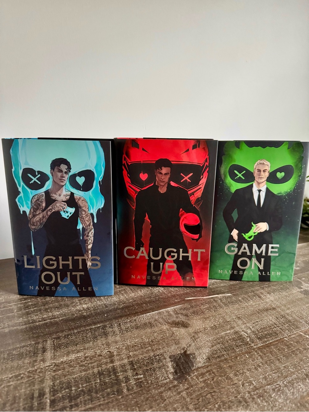 Fairyloot Into the Darkness Series by Navessa Allen